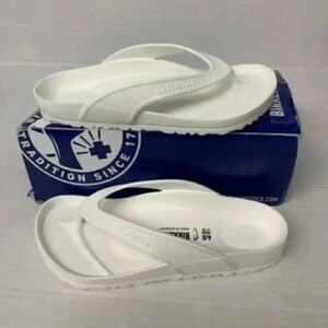 -229K Birkenstock, White, Regular Fit Sandals-EU-40 US-9 Womens